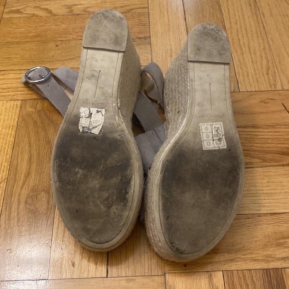 Gray dolce vita wedges - Picture 5 of 5